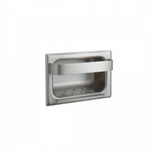 Recessed Heavy-Duty Soap Dish and Bar