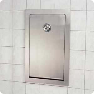 Vertical Recessed Mounted Baby Changing Station