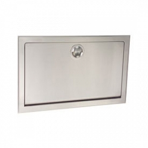 Horizontal, Recessed Mounted Baby Changing Station